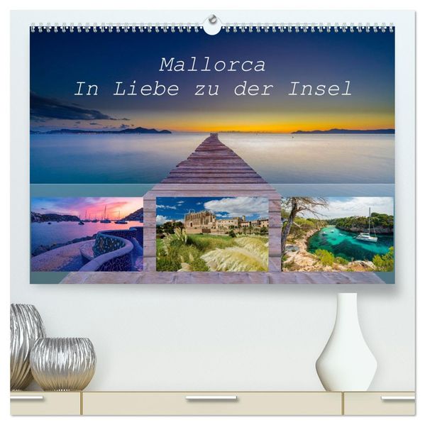 Mallorca - In Liebe zu der Insel (hochwertiger Premium Wandkalender 2027 DIN A2 quer) Kunstdruck in Hochglanz