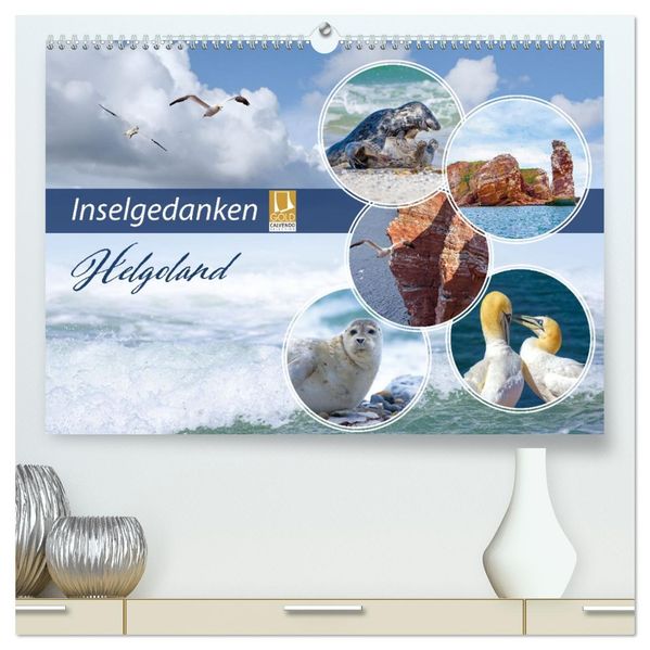 Insel Gedanken (hochwertiger Premium Wandkalender 2027 DIN A2 quer) Kunstdruck in Hochglanz