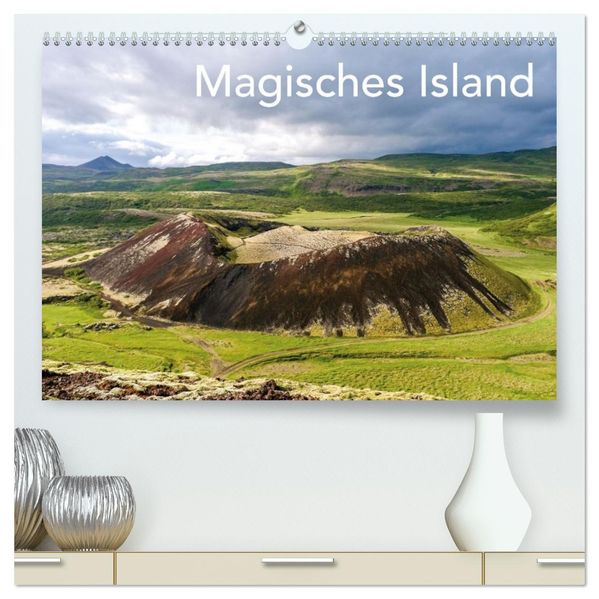 Magisches Island (hochwertiger Premium Wandkalender 2027 DIN A2 quer) Kunstdruck in Hochglanz