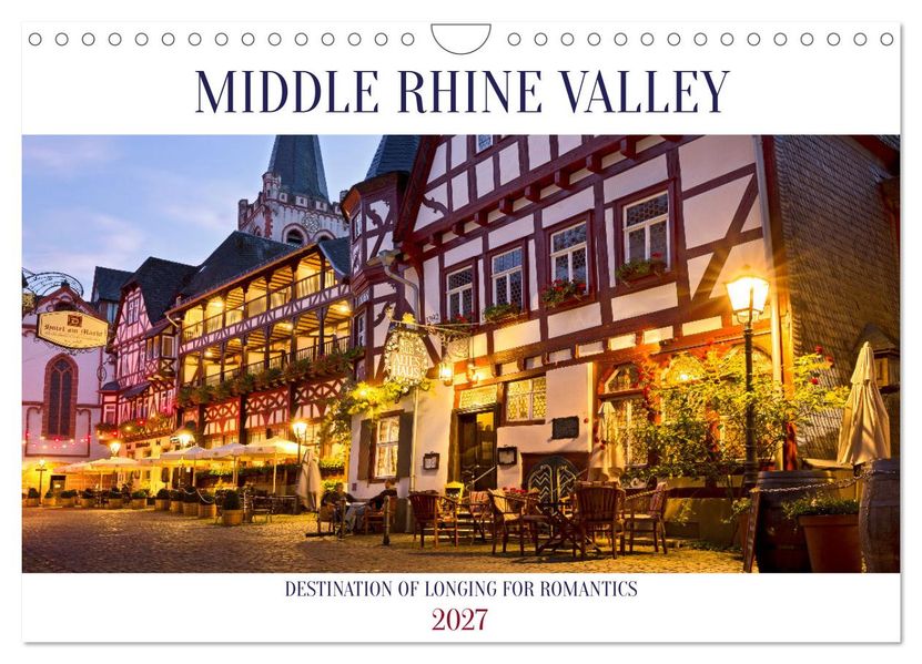 Middle Rhine Valley (Wall Calendar 2027 DIN A4 landscape) CALVENDO 12 Month Wall Calendar