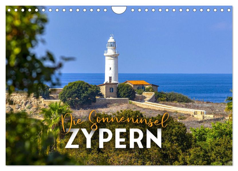 Die Sonneninsel Zypern (Wandkalender 2027 DIN A4 quer) CALVENDO Monatskalender