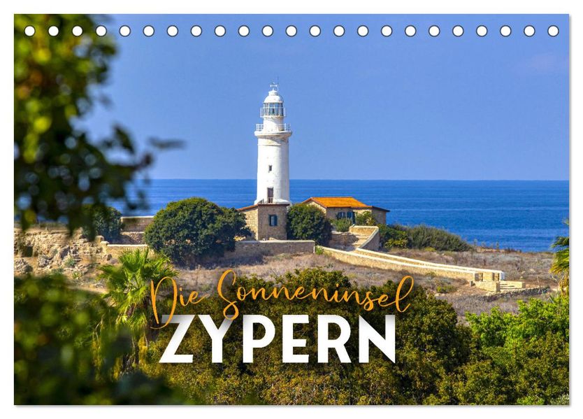 Die Sonneninsel Zypern (Tischkalender 2027 DIN A5 quer) CALVENDO Monatskalender
