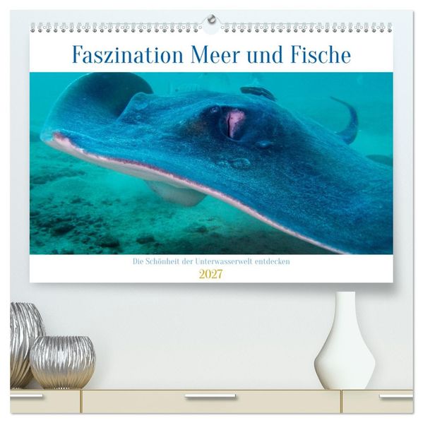 Faszination Meer und Fische (hochwertiger Premium Wandkalender 2027 DIN A2 quer) Kunstdruck in Hochglanz
