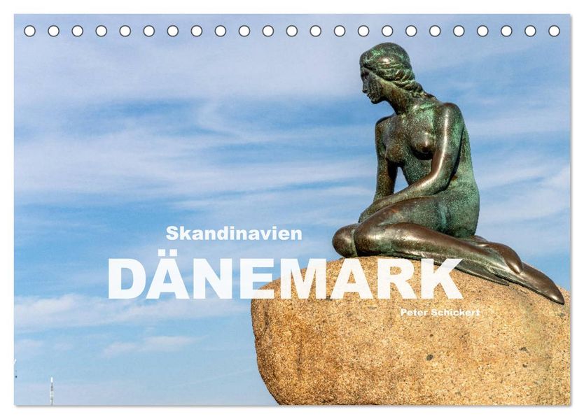 Skandinavien - Dänemark (Tischkalender 2027 DIN A5 quer) CALVENDO Monatskalender