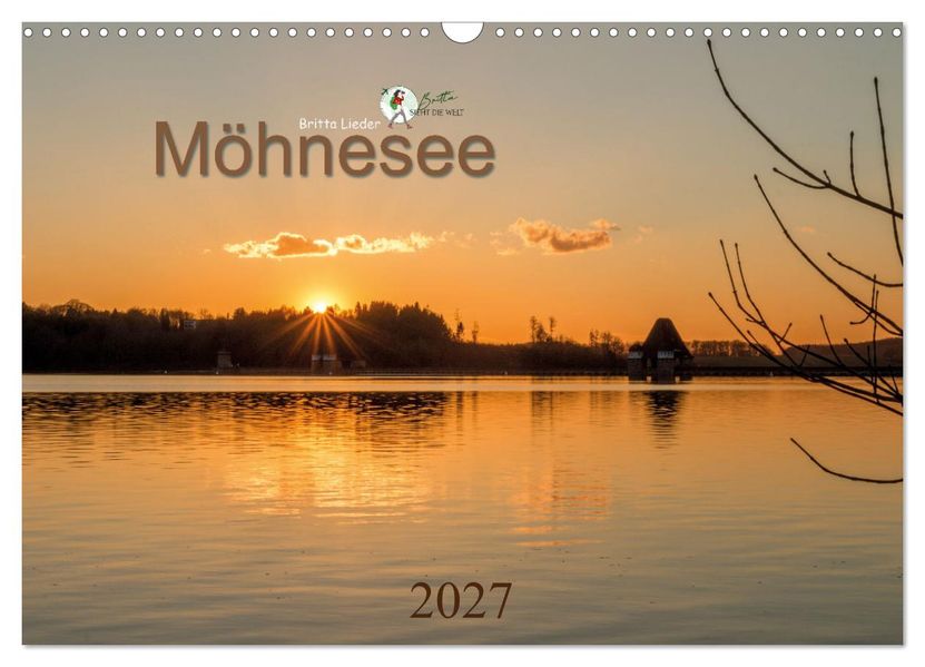 Möhnesee - das westfälische Meer (Wandkalender 2027 DIN A3 quer) CALVENDO Monatskalender
