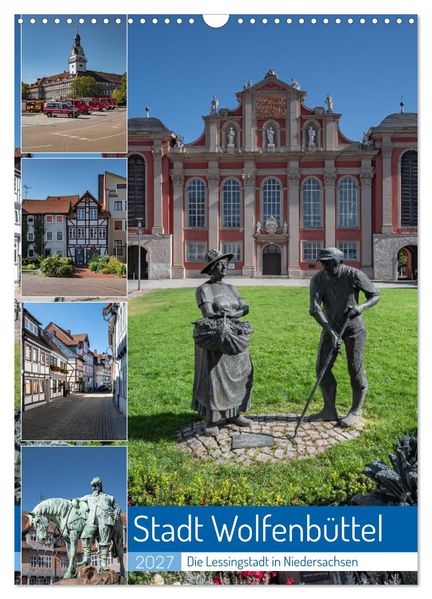 Stadt Wolfenbüttel (Wandkalender 2027 DIN A3 hoch) CALVENDO Monatskalender