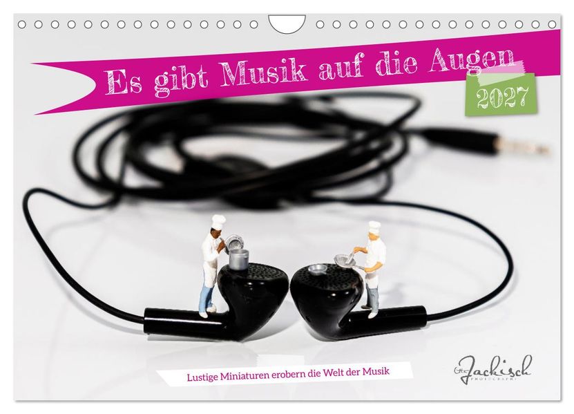 Es gibt Musik auf die Augen (Wandkalender 2027 DIN A4 quer) CALVENDO Monatskalender
