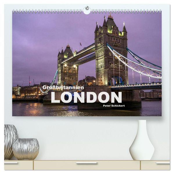 Großbritannien - London (hochwertiger Premium Wandkalender 2027 DIN A2 quer) Kunstdruck in Hochglanz