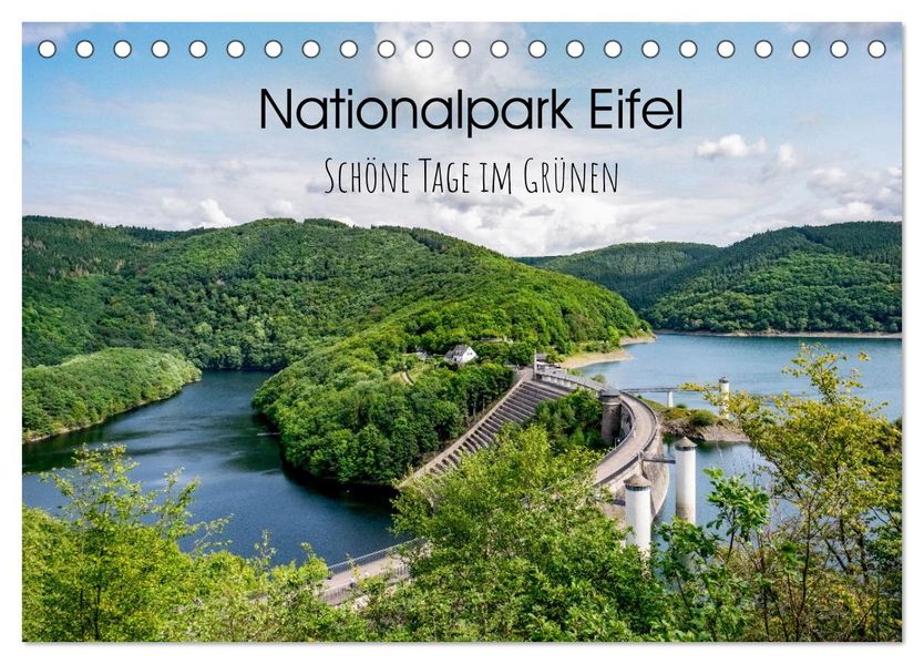 Nationalpark Eifel - Schöne Tage im Grünen (Tischkalender 2027 DIN A5 quer) CALVENDO Monatskalender