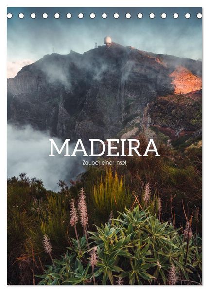 Madeira - Zauber einer Insel (Tischkalender 2027 DIN A5 hoch) CALVENDO Monatskalender