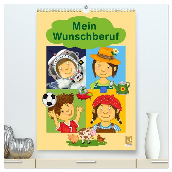 Mein Wunschberuf (hochwertiger Premium Wandkalender 2027 DIN A2 hoch) Kunstdruck in Hochglanz