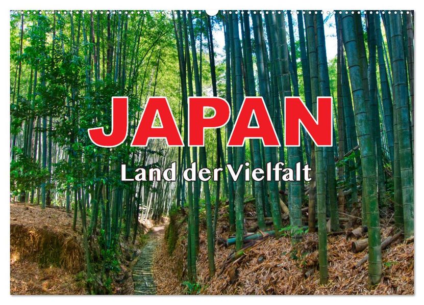 Japan - Land der Vielfalt (Wandkalender 2027 DIN A2 quer) CALVENDO Monatskalender