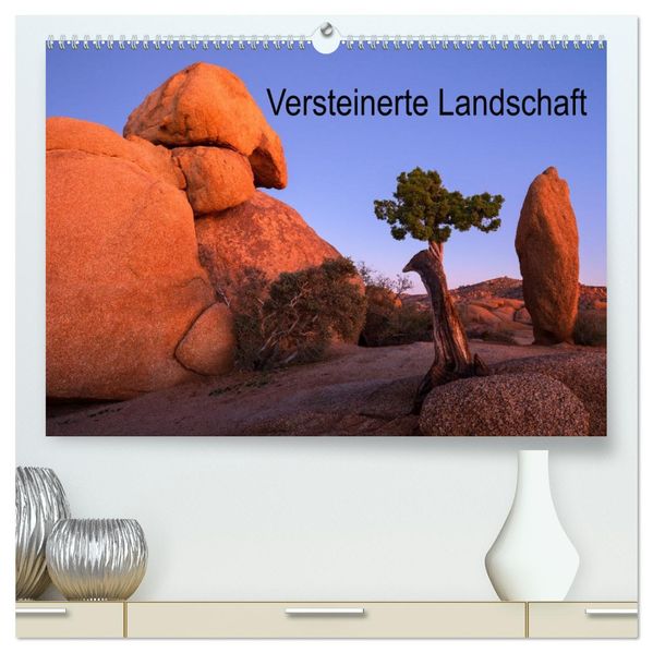 Versteinerte Landschaft (hochwertiger Premium Wandkalender 2027 DIN A2 quer) Kunstdruck in Hochglanz