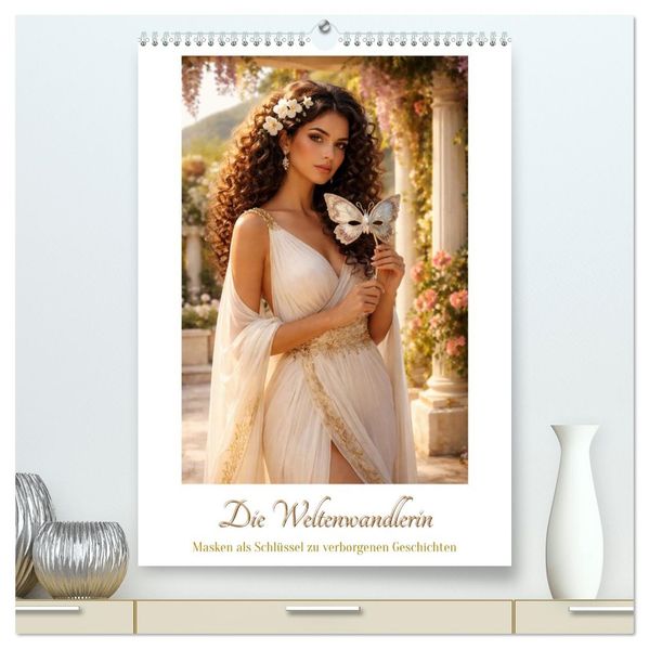 Die Weltenwandlerin (hochwertiger Premium Wandkalender 2027 DIN A2 hoch) Kunstdruck in Hochglanz