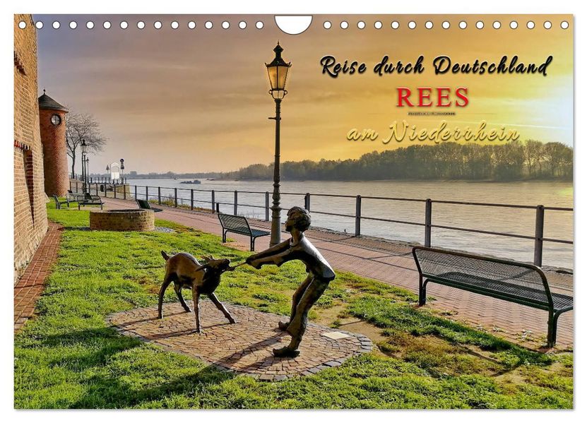 Reise durch Deutschland - Rees am Niederrhein (Wandkalender 2027 DIN A4 quer) CALVENDO Monatskalender