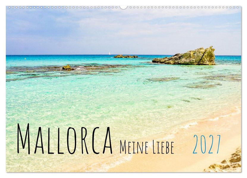Mallorca Meine Liebe (Wandkalender 2027 DIN A2 quer) CALVENDO Monatskalender