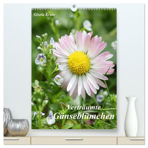 Verträumte Gänseblümchen (hochwertiger Premium Wandkalender 2027 DIN A2 hoch) Kunstdruck in Hochglanz