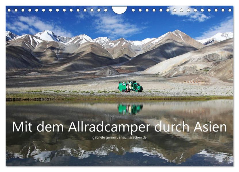 Mit dem Allradcamper durch Asien (Wandkalender 2027 DIN A4 quer) CALVENDO Monatskalender