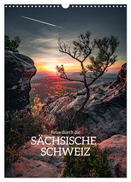 Reise durch die Sächsische Schweiz (Wandkalender 2027 DIN A3 hoch) CALVENDO Monatskalender