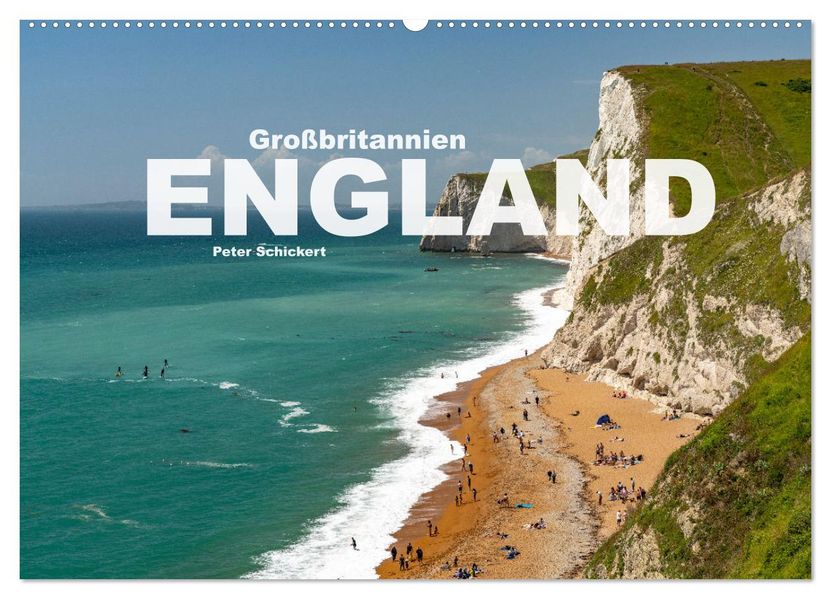 Großbritannien - England (Wandkalender 2027 DIN A2 quer) CALVENDO Monatskalender