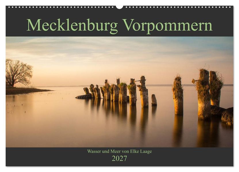 Mecklenburg Vorpommern - Wasser und Meer (Wandkalender 2027 DIN A2 quer) CALVENDO Monatskalender