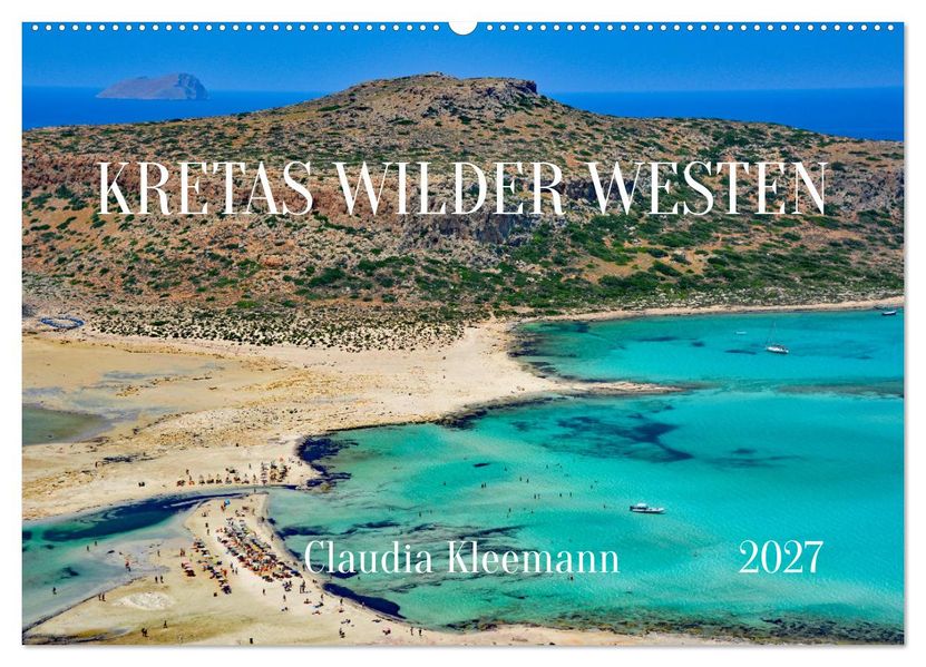 Kretas Wilder Westen (Wandkalender 2027 DIN A2 quer) CALVENDO Monatskalender