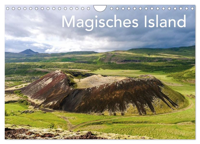 Magisches Island (Wandkalender 2027 DIN A4 quer) CALVENDO Monatskalender