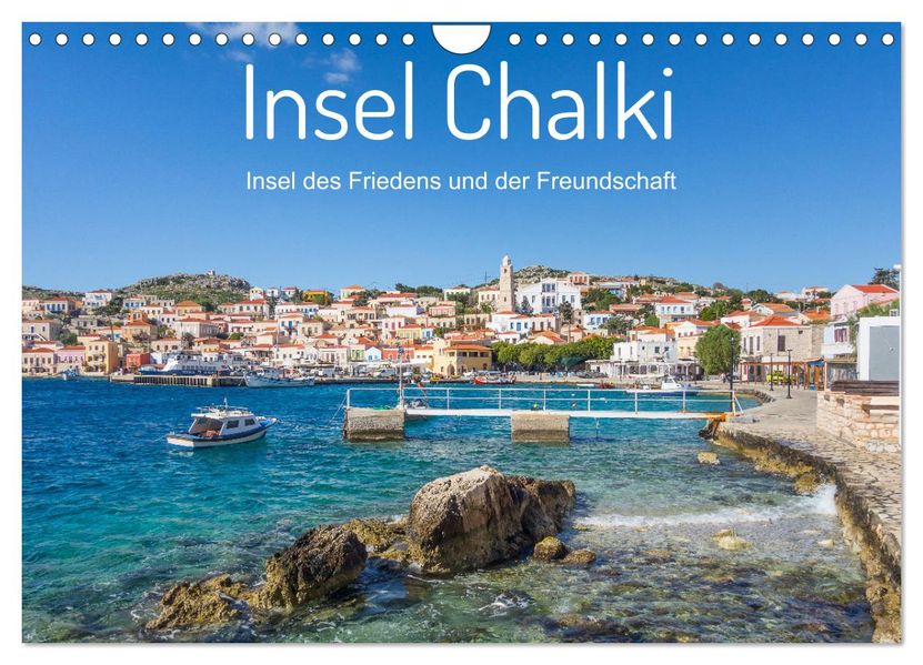 Insel Chalki (Wandkalender 2027 DIN A4 quer) CALVENDO Monatskalender
