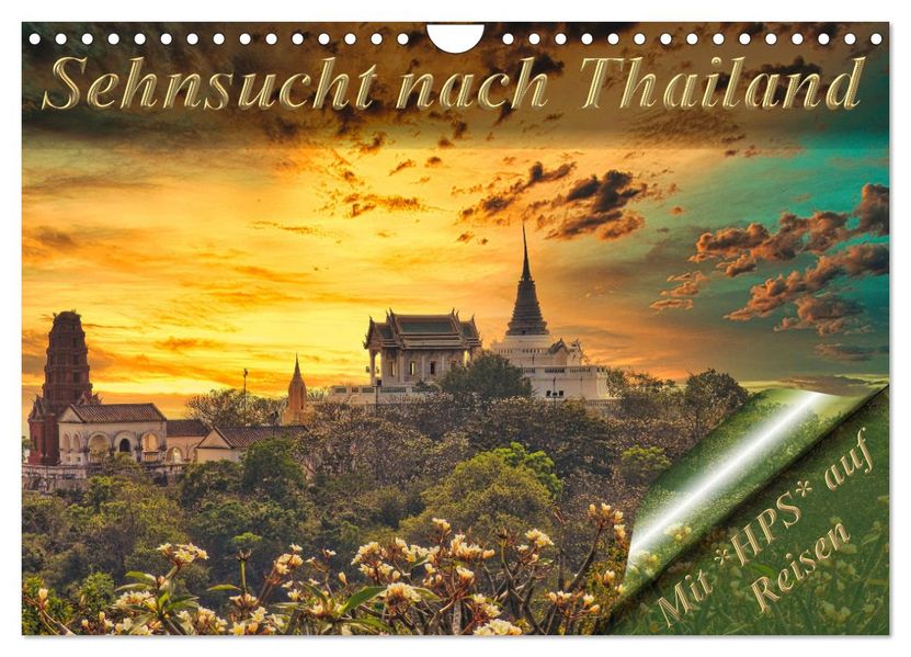 Sehnsucht nach Thailand (Wandkalender 2027 DIN A4 quer) CALVENDO Monatskalender