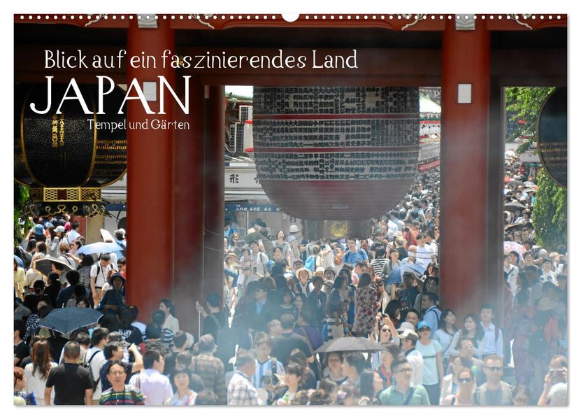 Blick auf ein faszinierendes Land - Japan 2027 (Wandkalender 2027 DIN A2 quer) CALVENDO Monatskalender