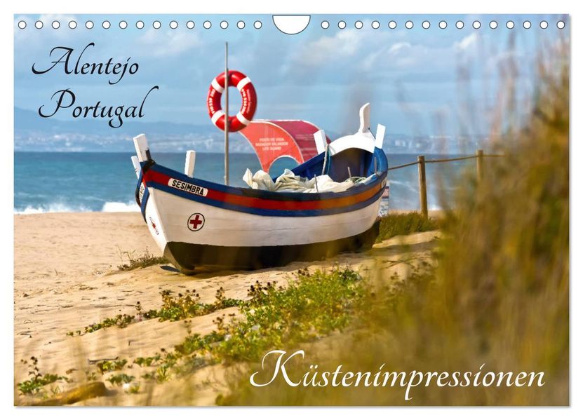 Alentejo Portugal - Küstenimpressionen (Wandkalender 2027 DIN A4 quer) CALVENDO Monatskalender