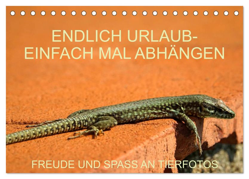 Freude und Spaß an Tierfotos (Tischkalender 2027 DIN A5 quer) CALVENDO Monatskalender