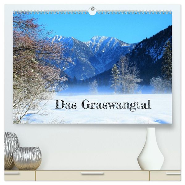 Das Graswangtal (hochwertiger Premium Wandkalender 2027 DIN A2 quer) Kunstdruck in Hochglanz