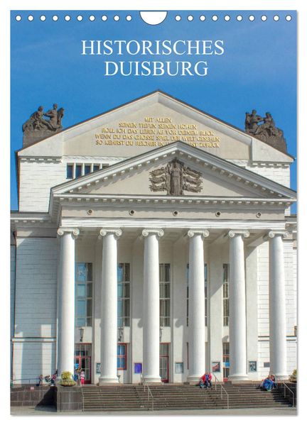 Historisches Duisburg (Wandkalender 2027 DIN A4 hoch) CALVENDO Monatskalender