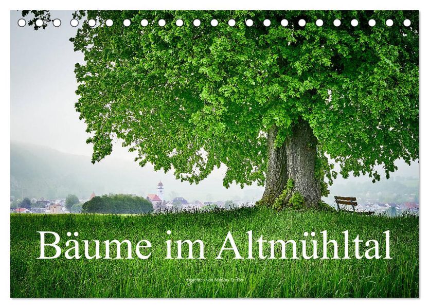Bäume im Altmühltal (Tischkalender 2027 DIN A5 quer) CALVENDO Monatskalender
