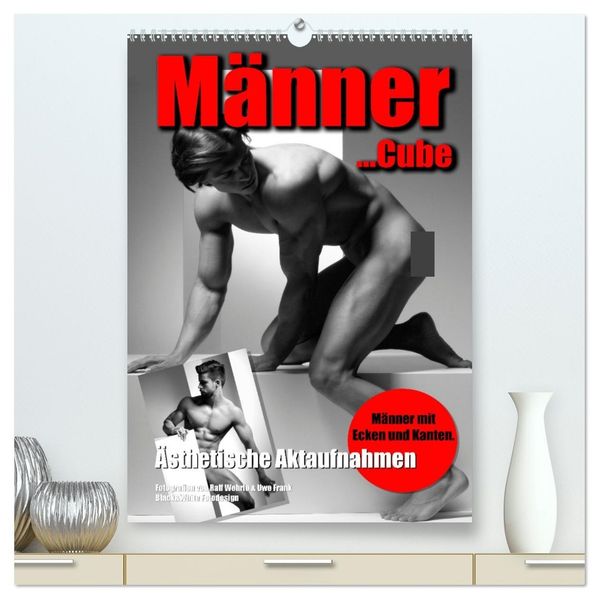Männer... Cube (hochwertiger Premium Wandkalender 2027 DIN A2 hoch) Kunstdruck in Hochglanz