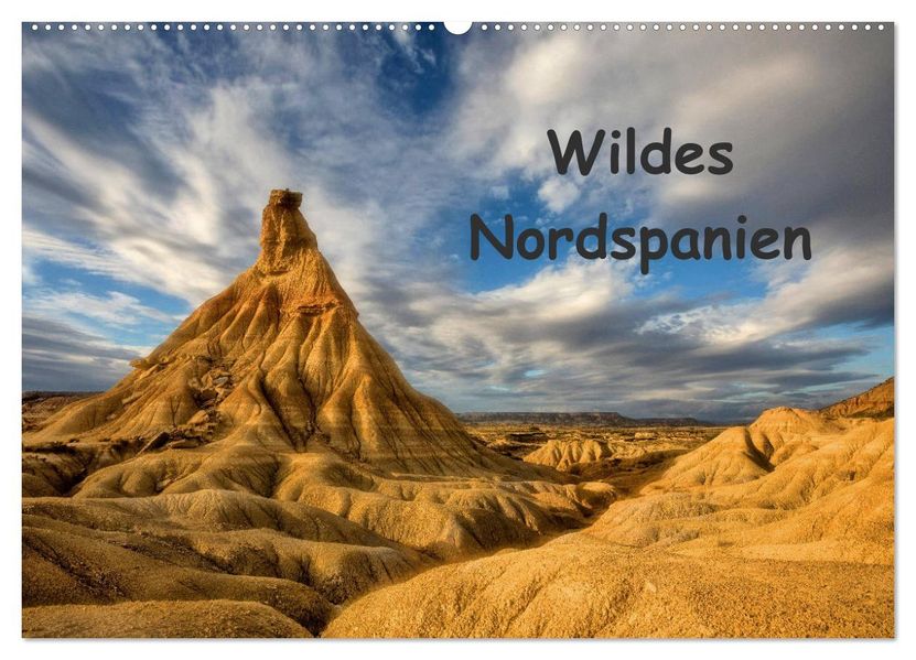 Wildes Nordspanien (Wandkalender 2027 DIN A2 quer) CALVENDO Monatskalender