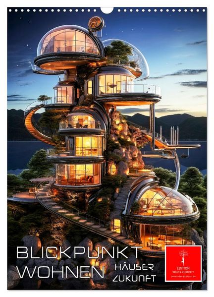 Blickpunkt Wohnen Häuser Zukunft (Wandkalender 2027 DIN A3 hoch) CALVENDO Monatskalender