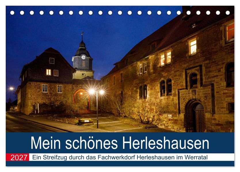 Mein schönes Herleshausen (Tischkalender 2027 DIN A5 quer) CALVENDO Monatskalender