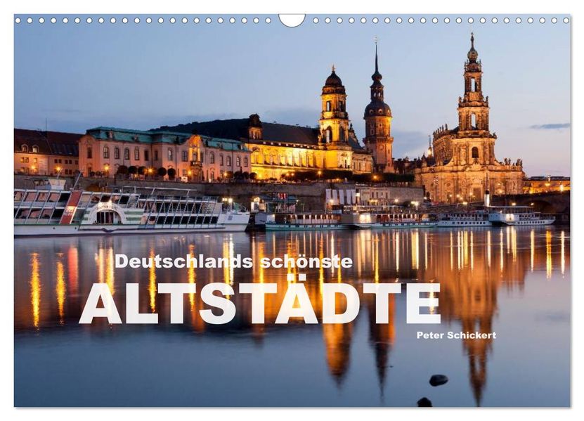 Deutschlands schönste Altstädte (Wandkalender 2027 DIN A3 quer) CALVENDO Monatskalender
