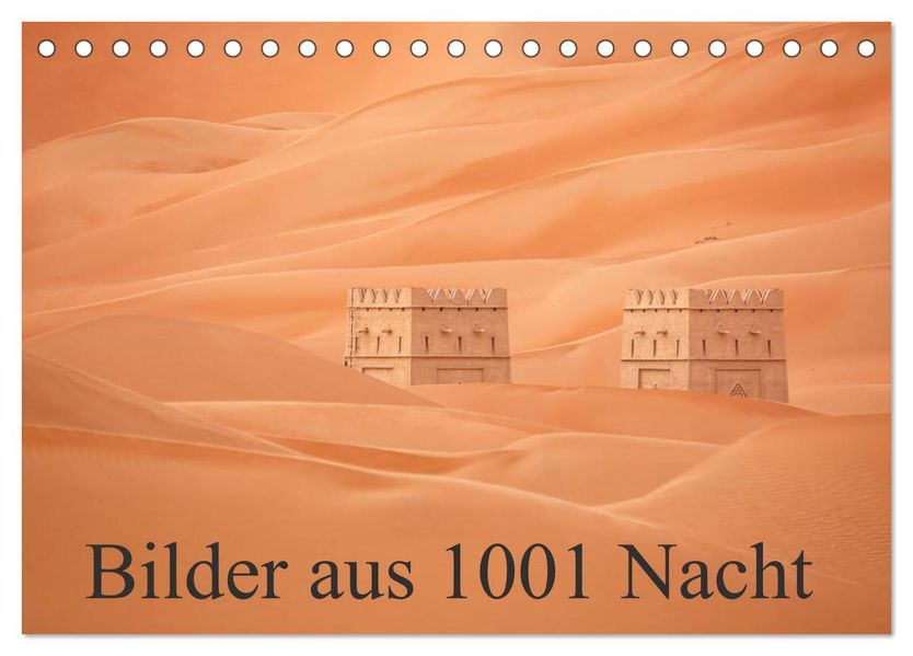 Bilder aus 1001 Nacht (Tischkalender 2027 DIN A5 quer) CALVENDO Monatskalender