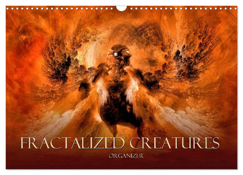 Fractalized creatures (Wall Calendar 2027 DIN A3 landscape) CALVENDO 12 Month Wall Calendar