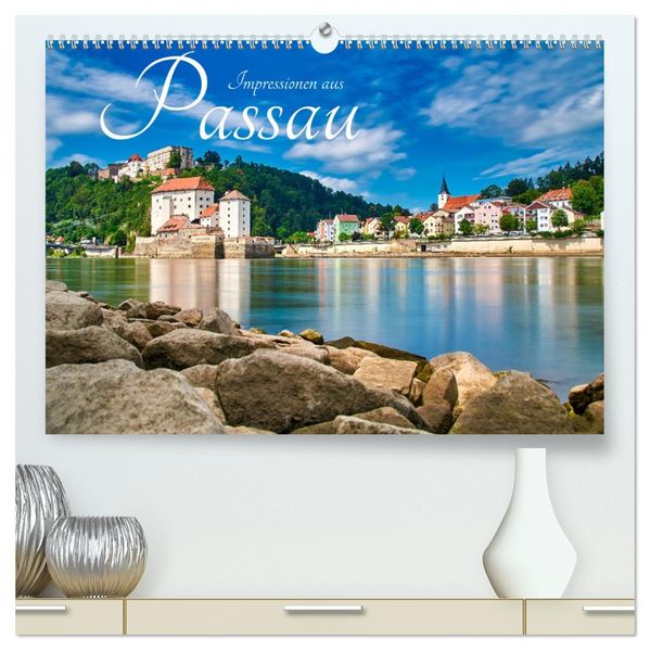 Impressionen aus Passau (hochwertiger Premium Wandkalender 2027 DIN A2 quer) Kunstdruck in Hochglanz