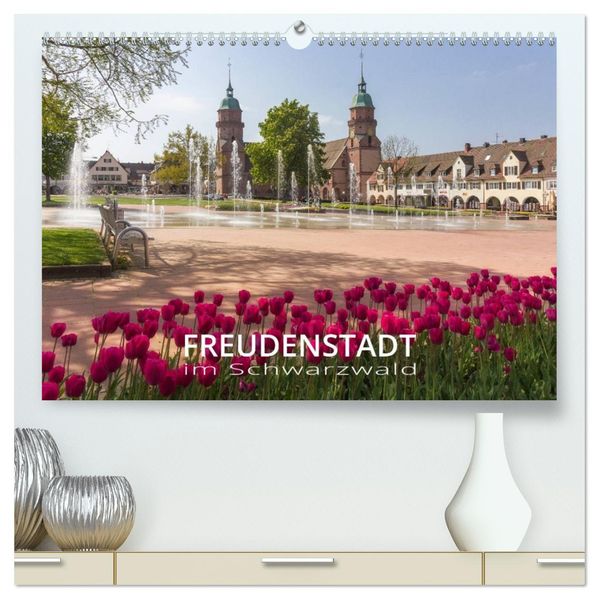 Freudenstadt im Schwarzwald - Wandkalender (hochwertiger Premium Wandkalender 2027 DIN A2 quer) Kunstdruck in Hochglanz