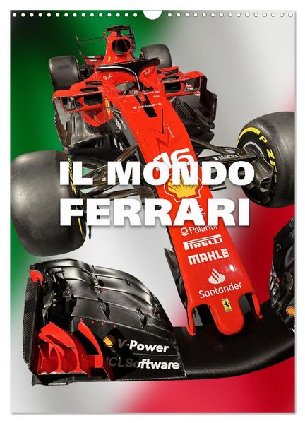 Il Mondo Ferrari (Wandkalender 2027 DIN A3 hoch) CALVENDO Monatskalender