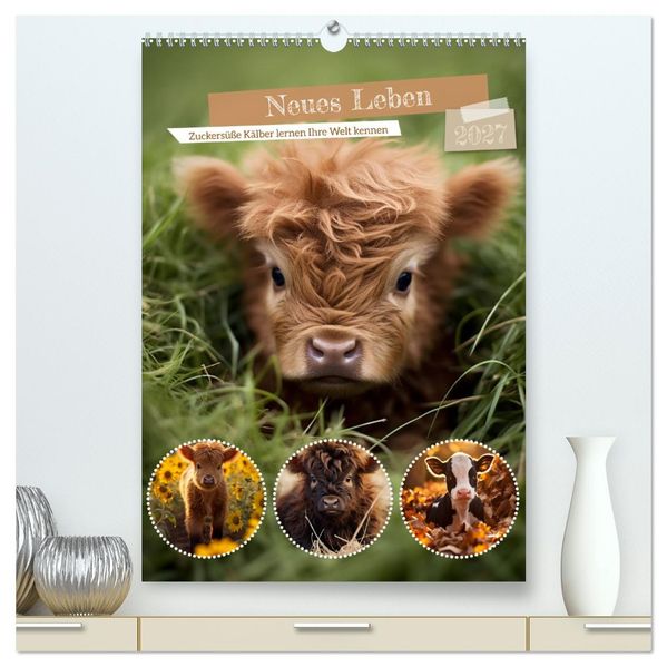 Neues Leben (hochwertiger Premium Wandkalender 2027 DIN A2 hoch) Kunstdruck in Hochglanz