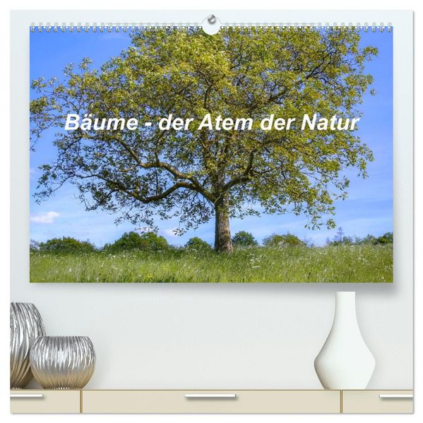 Bäume der Atem der Natur (hochwertiger Premium Wandkalender 2027 DIN A2 quer) Kunstdruck in Hochglanz