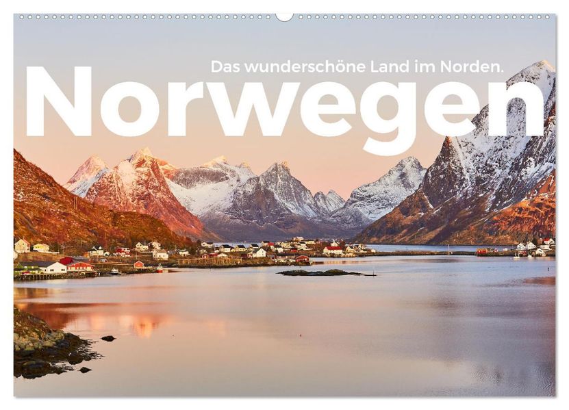 Norwegen - Das wunderschöne Land im Norden. (Wandkalender 2027 DIN A2 quer) CALVENDO Monatskalender