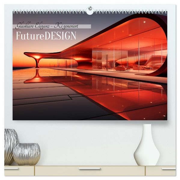 FutureDESIGN (hochwertiger Premium Wandkalender 2027 DIN A2 quer) Kunstdruck in Hochglanz