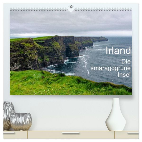 Irland - Die smaragdgrüne Insel (hochwertiger Premium Wandkalender 2027 DIN A2 quer) Kunstdruck in Hochglanz